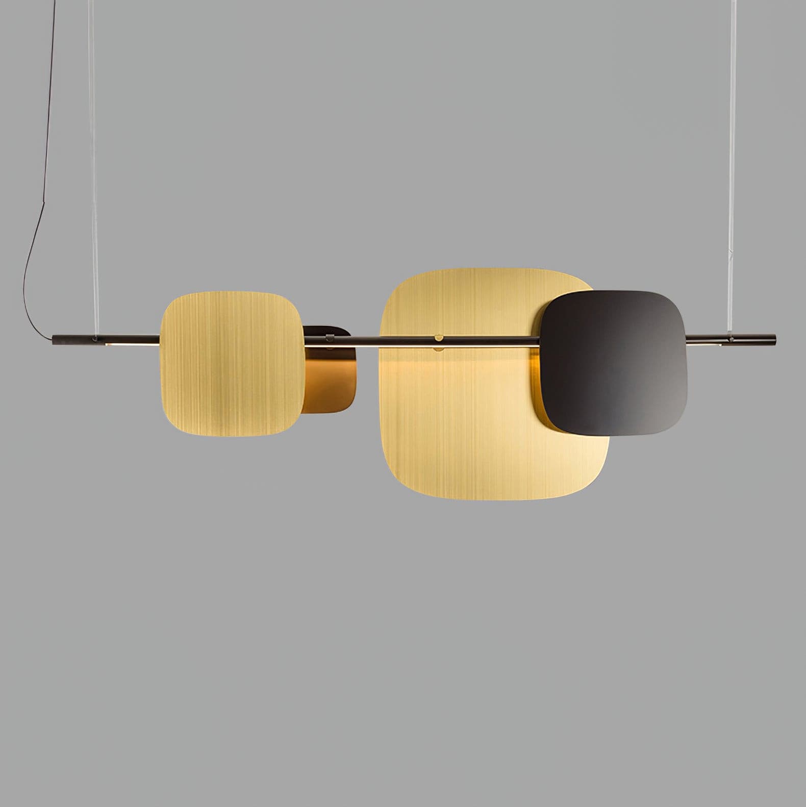 Rounded square Chandelier - Lumpaz