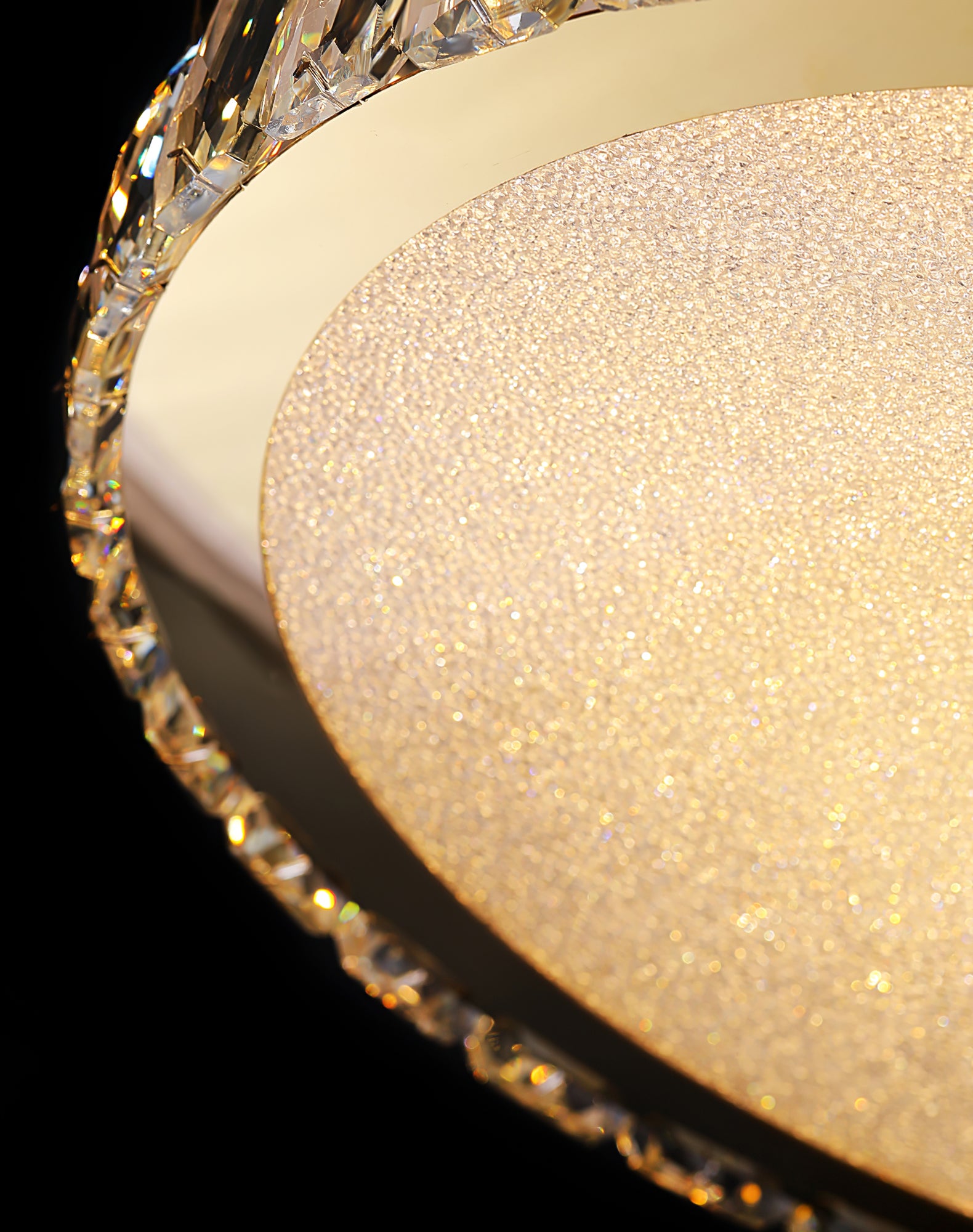 Quicksand Crystal Ceiling Lamp - Lumpaz