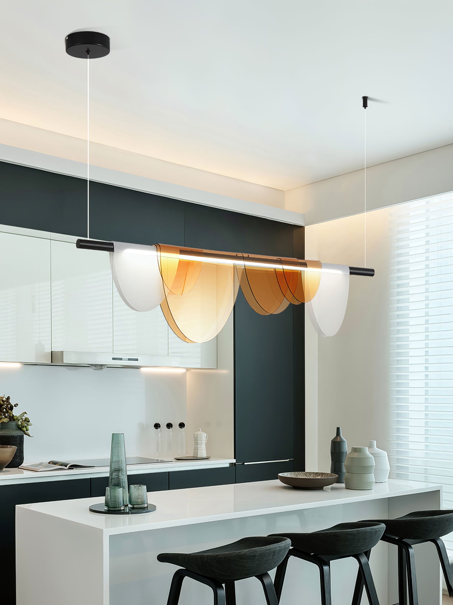 Dawn Linear Pendant Lamp - Lumpaz
