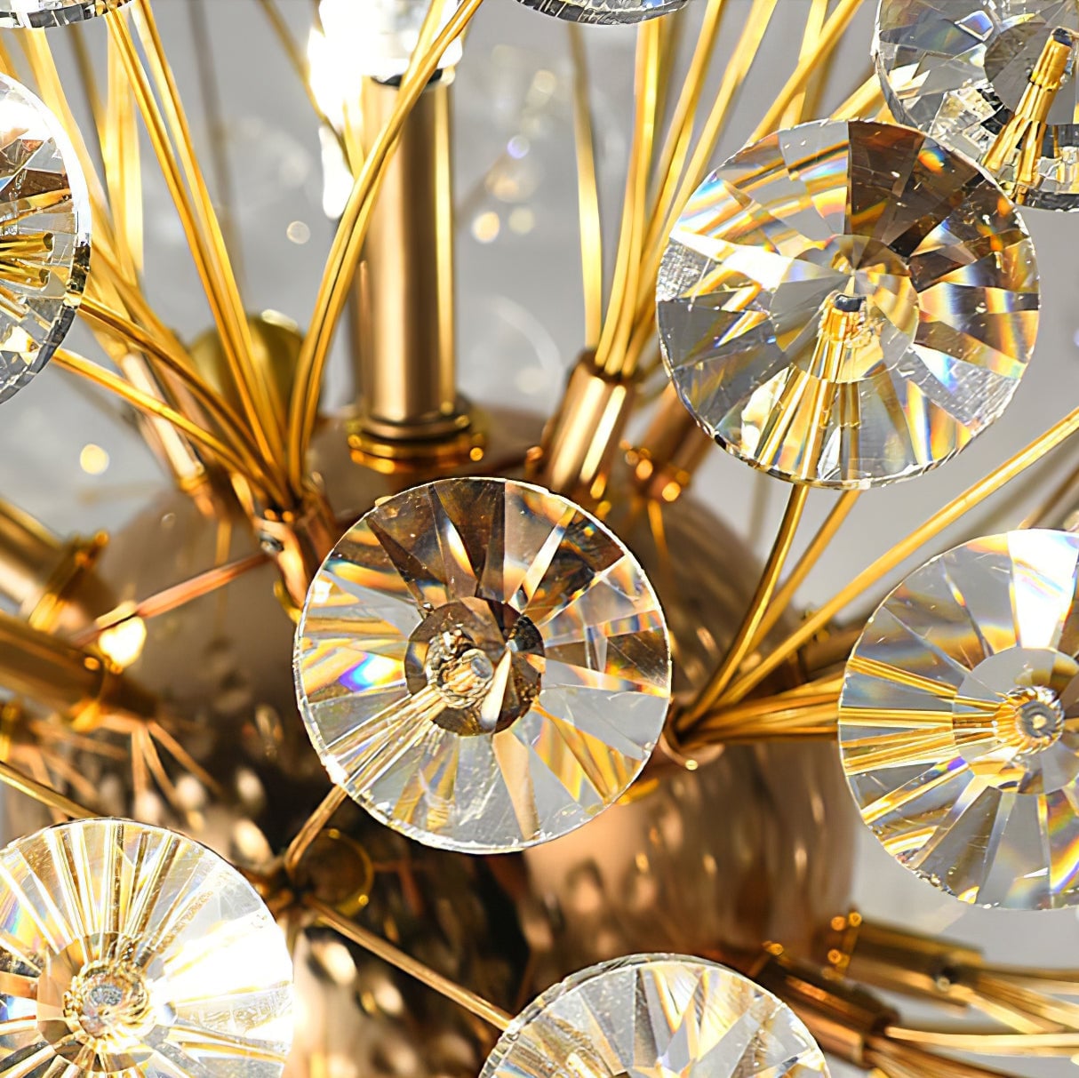 Crystal Dandelion Table Lamp - Lumpaz