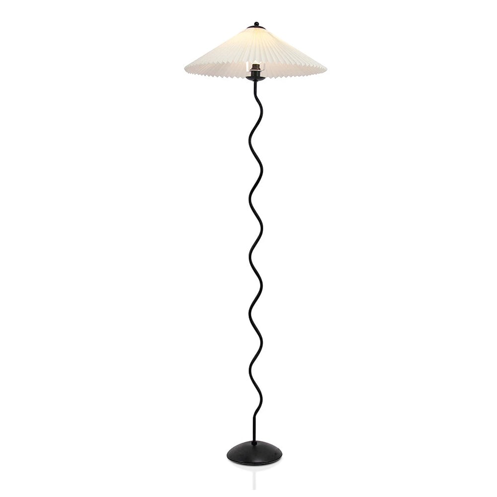 Wiggly Pleated Floor Lamp - Lumpaz