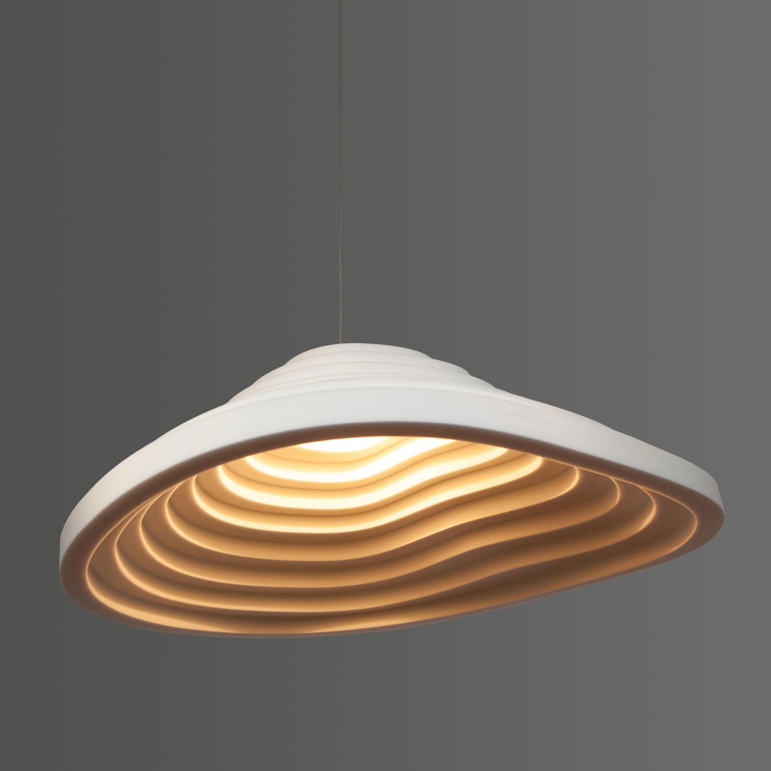 Rice Field Acoustic Pendant Lamp - Lumpaz