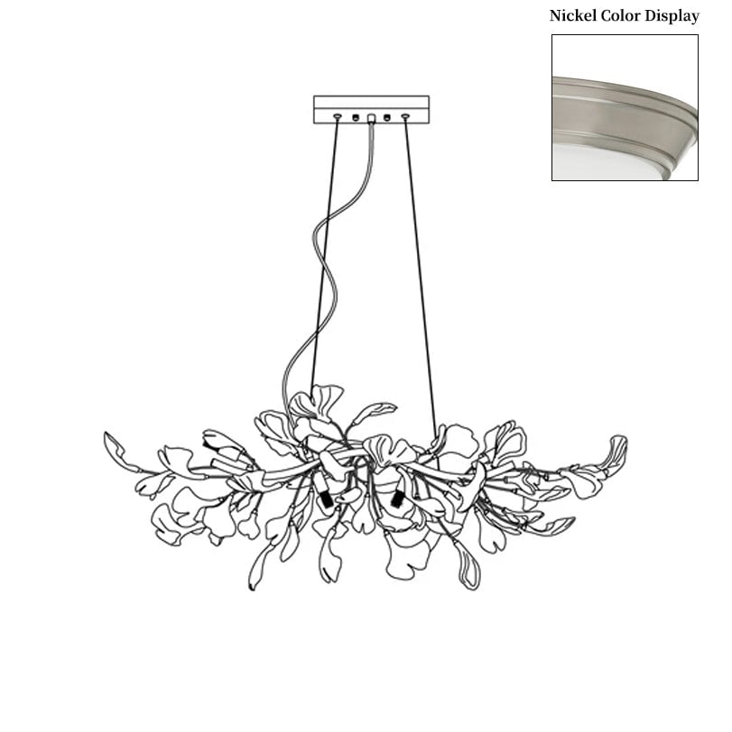 Gingko Chandelier D - Lumpaz