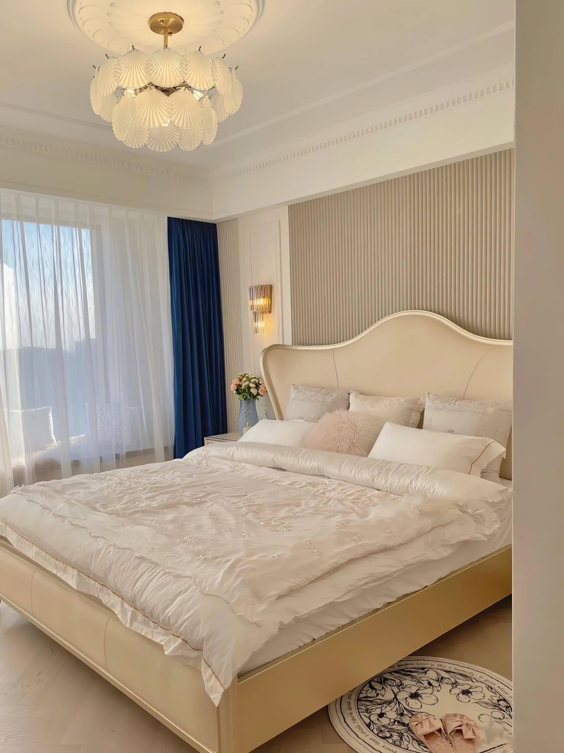 Shell Glass Chandelier - Lumpaz