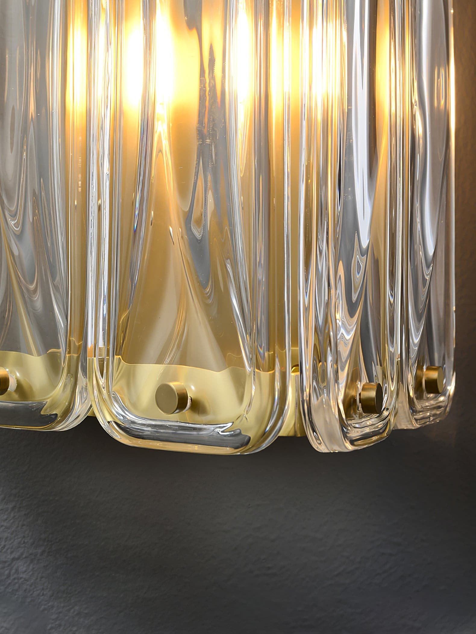 Triangular Glass Wall Light - Lumpaz