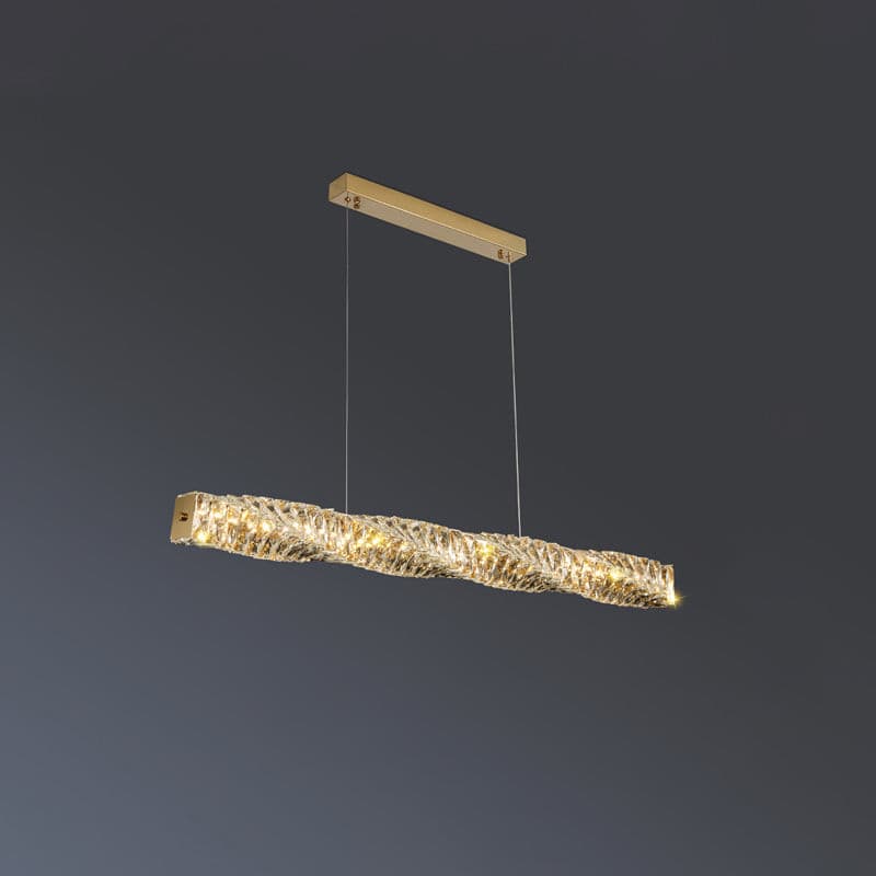 Long Crystal Pendant Lamp - Lumpaz