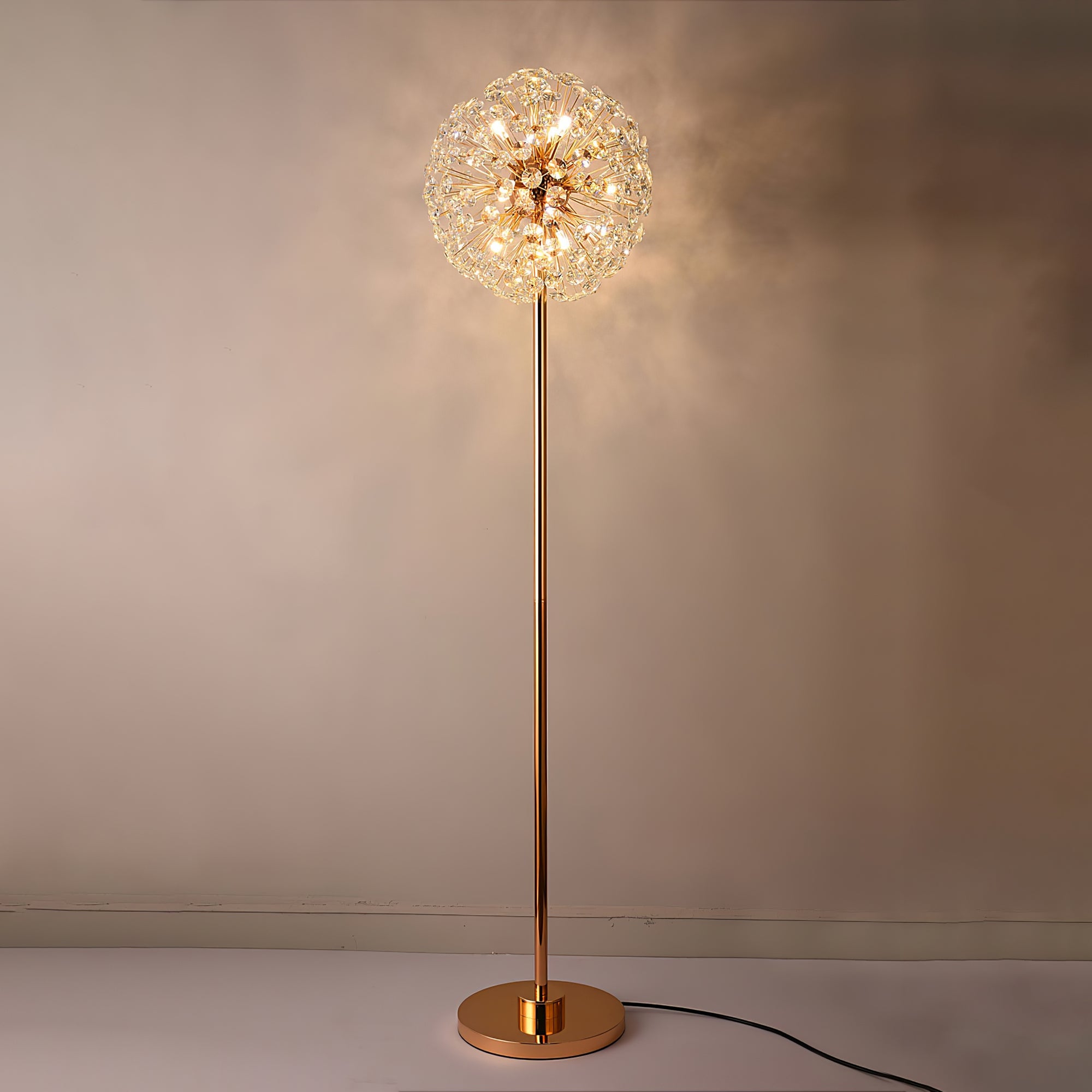 Crystal Dandelion Floor Lamp - Lumpaz