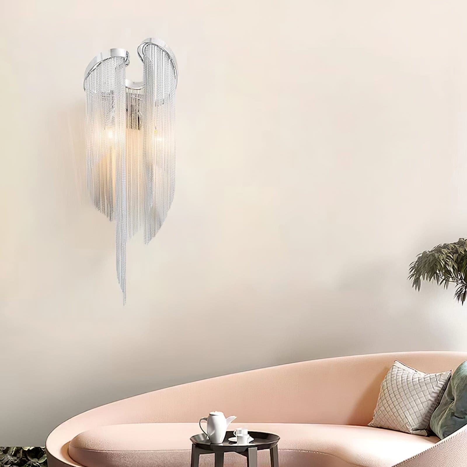 Chain Tassel Wall Lamp - Lumpaz