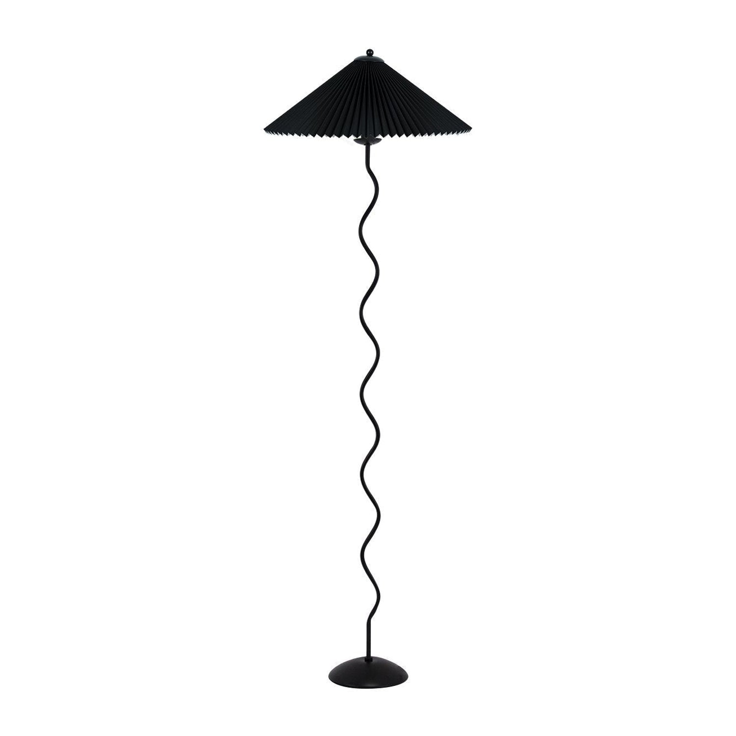 Wiggly Pleated Floor Lamp - Lumpaz
