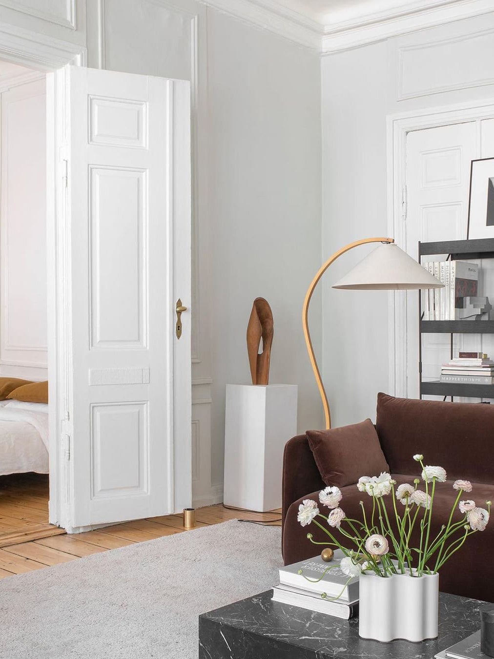 Caprani Wooden Floor Lamp - Lumpaz