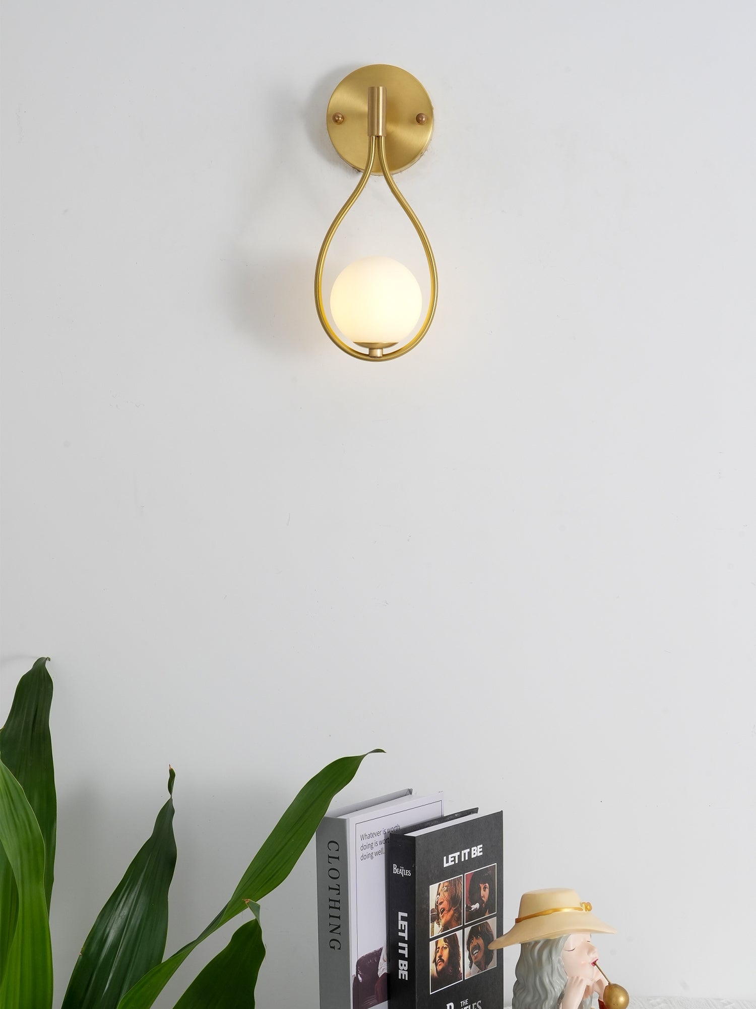 Brass Vanity Wall Lamp - Lumpaz