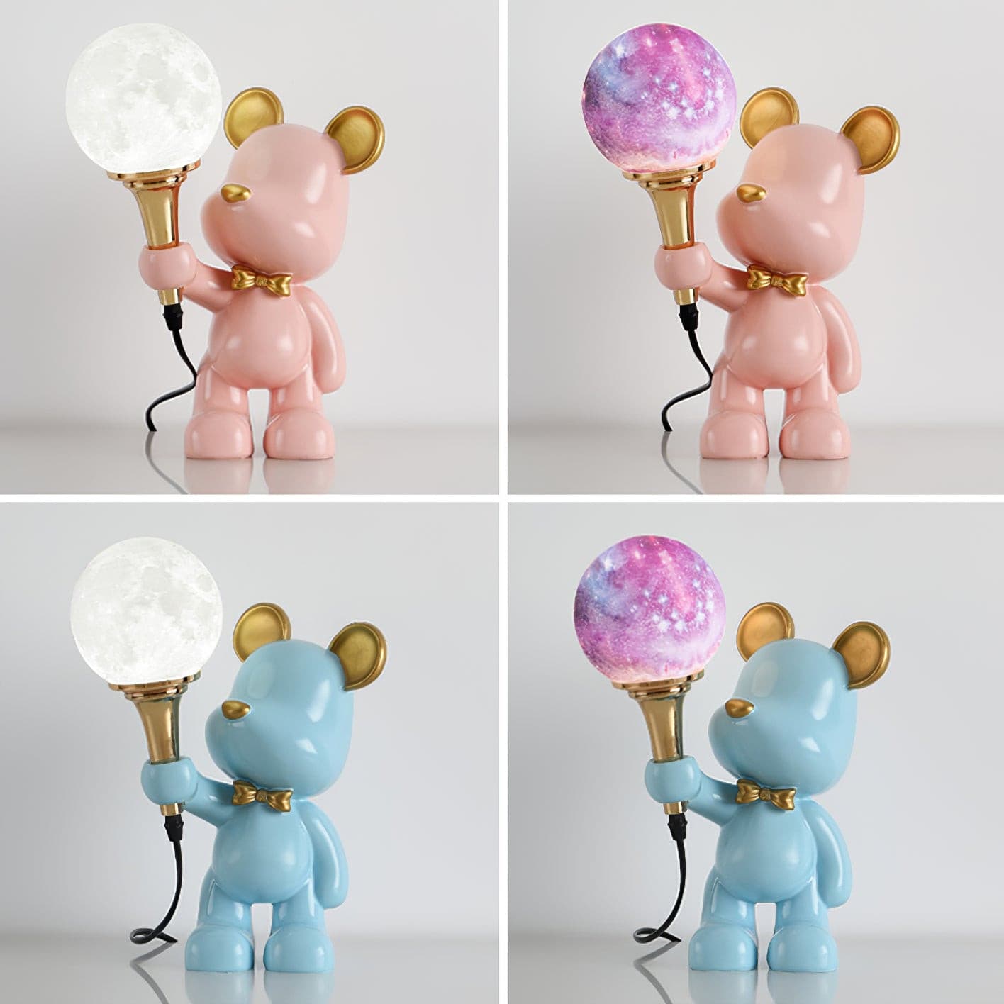 Creative Bear Planet Table Lamp - Lumpaz
