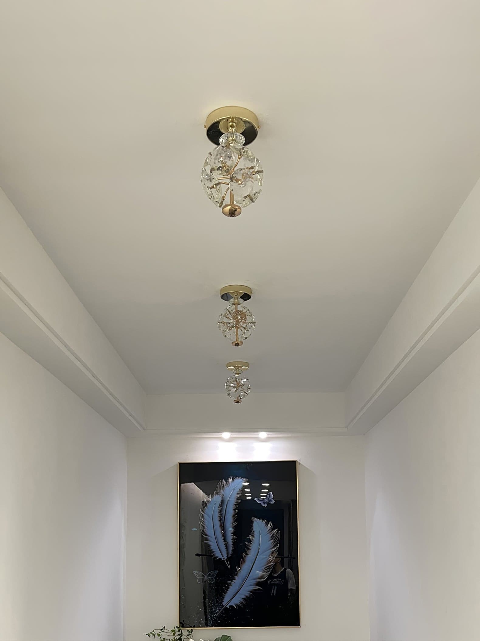 Crystal Ball Ceiling Lamp - Lumpaz