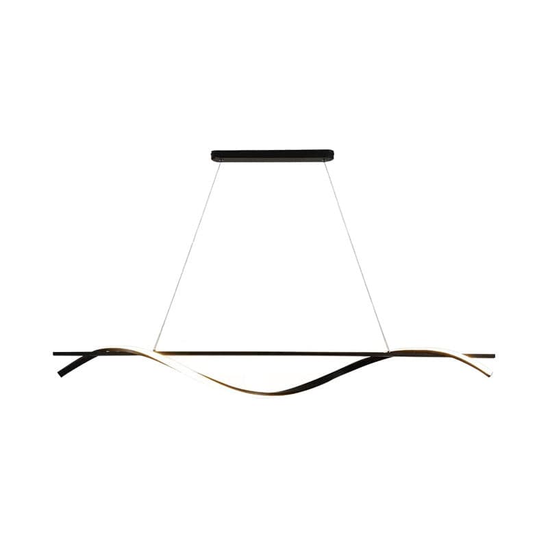 Black Wave Chandelier - Lumpaz