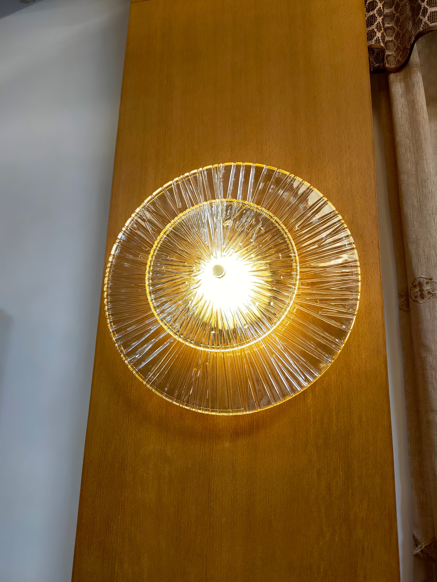 Round Crystal Wall Lamp - Lumpaz