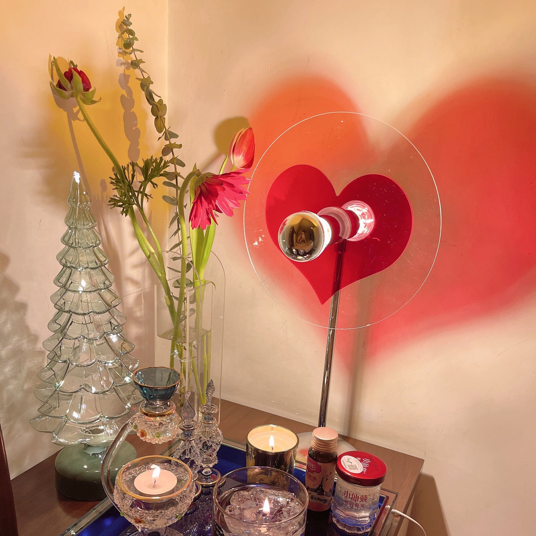 Heart Atmosphere Table Lamp - Lumpaz