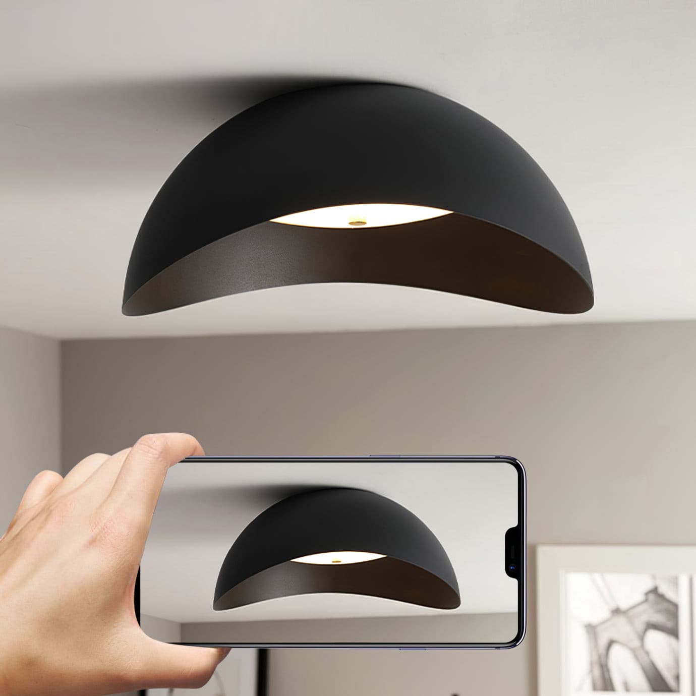 Circle LED Ceiling Lamp - Lumpaz