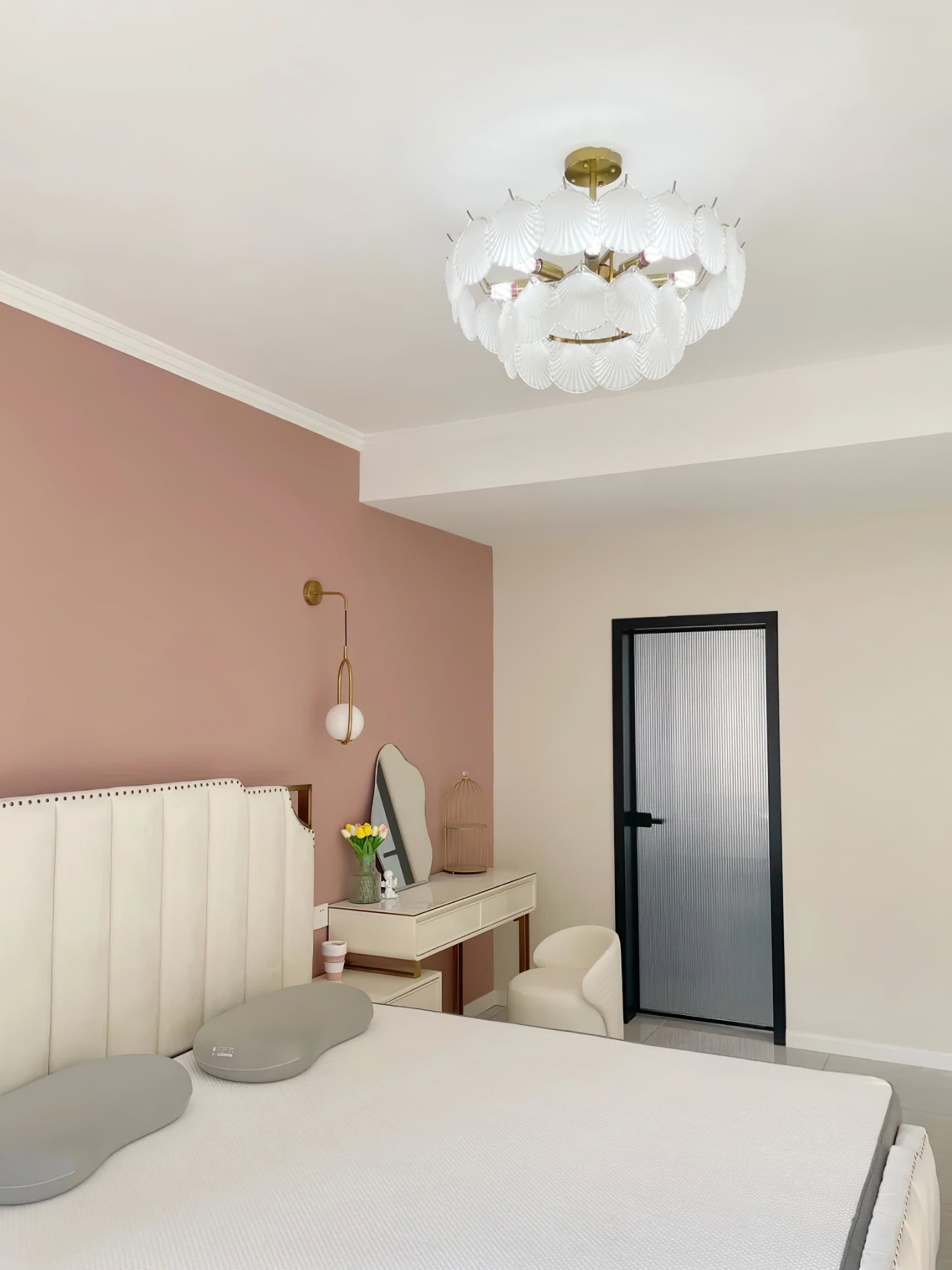 Shell Glass Chandelier - Lumpaz