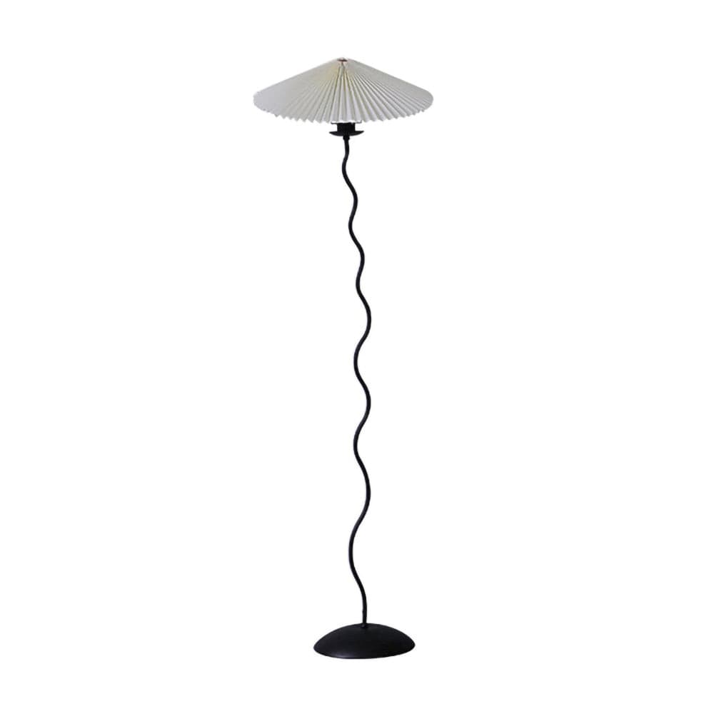 Wiggly Pleated Floor Lamp - Lumpaz