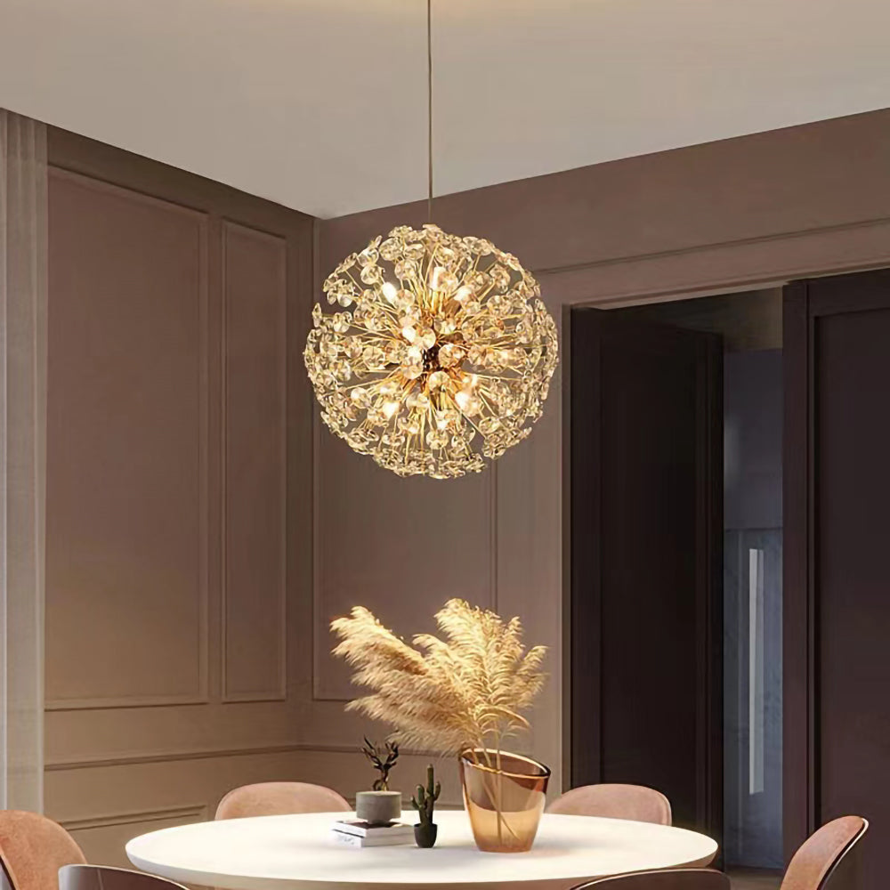 Crystal Dandelion Chandelier - Lumpaz