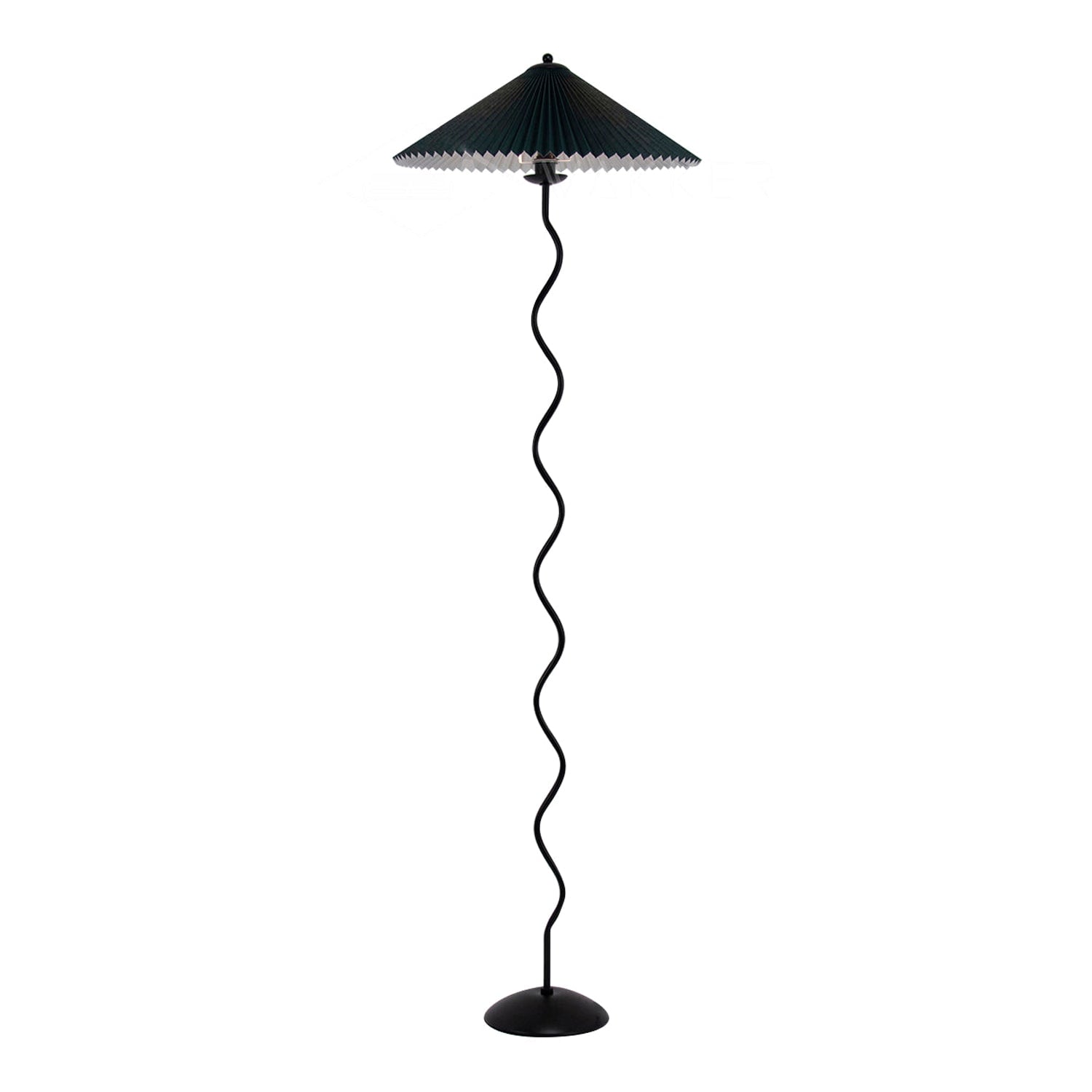 Wiggly Pleated Floor Lamp - Lumpaz
