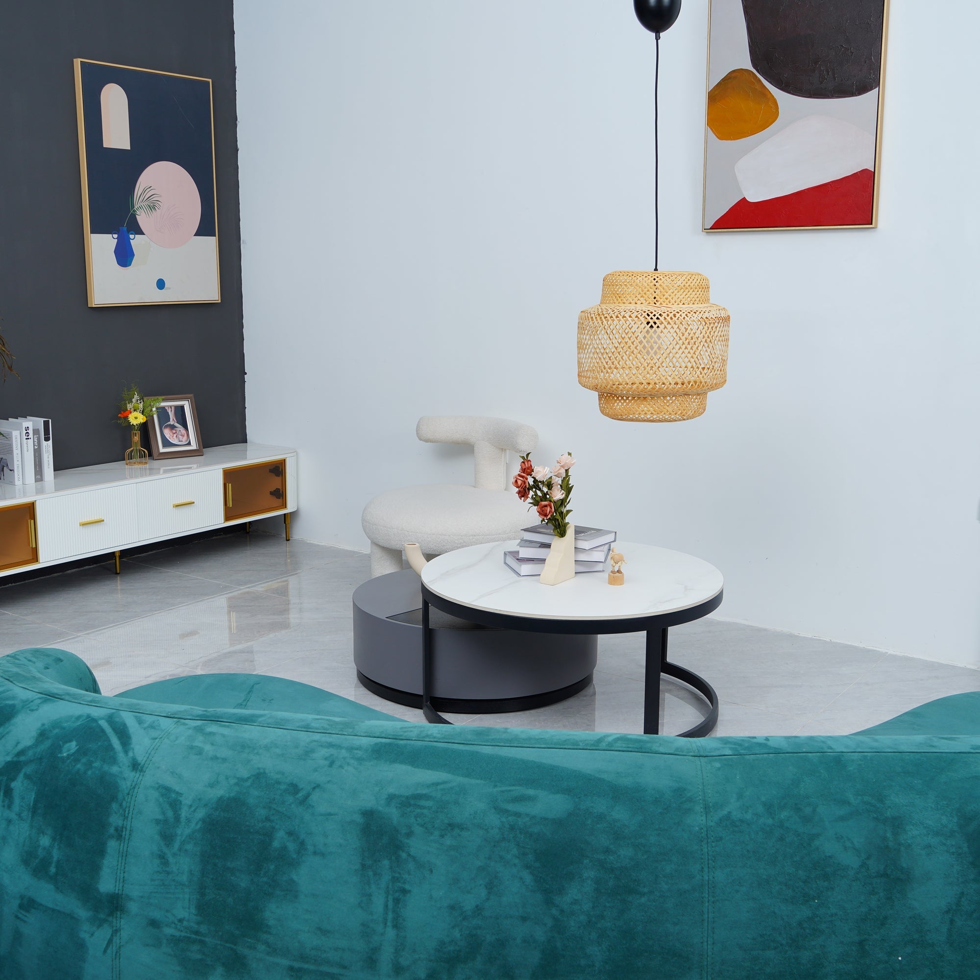 Bamboo Pendant Lamp - Lumpaz