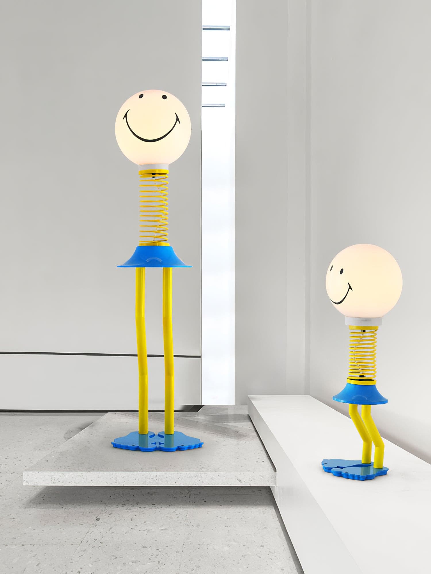Spiral Spring Floor Lamp - Lumpaz