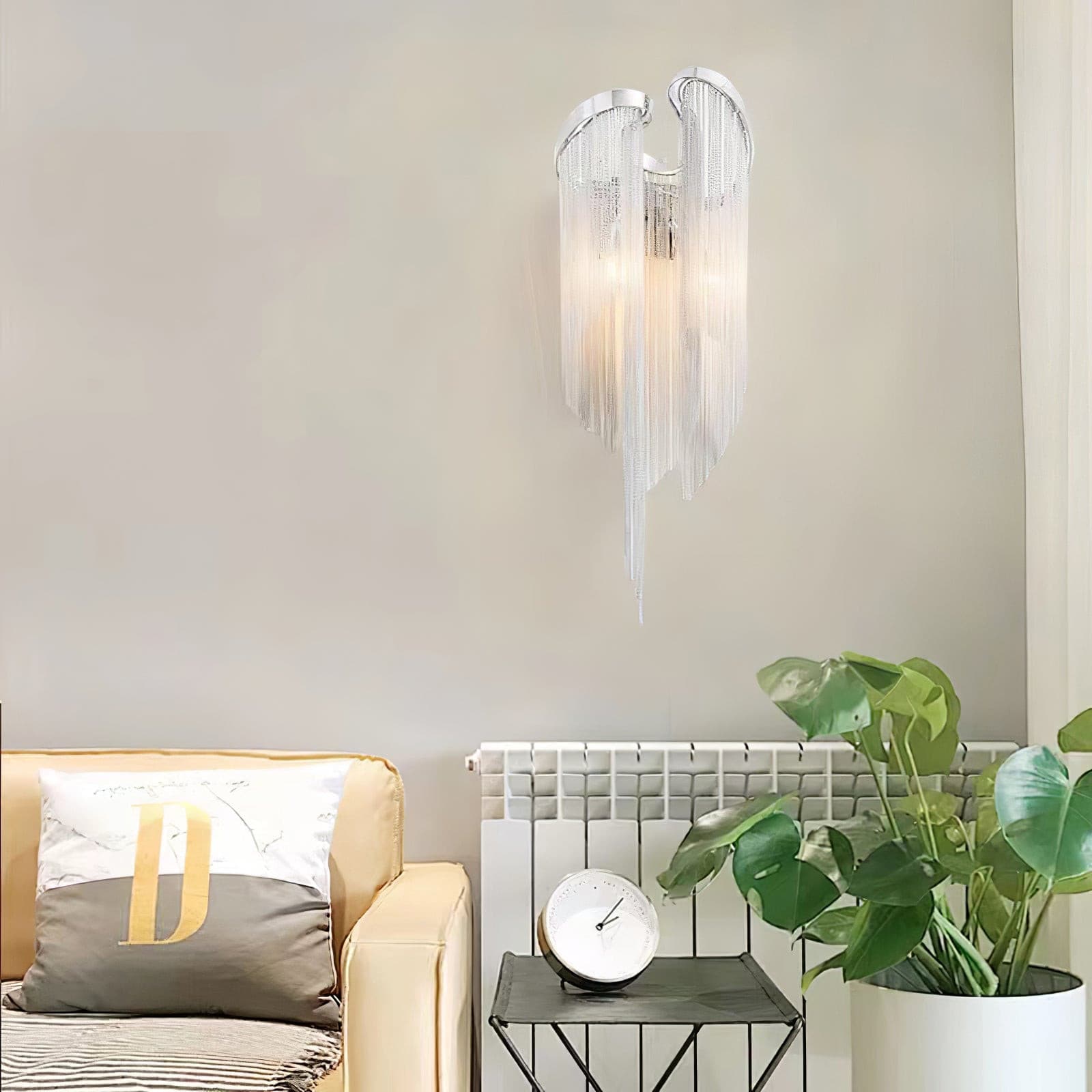 Chain Tassel Wall Lamp - Lumpaz