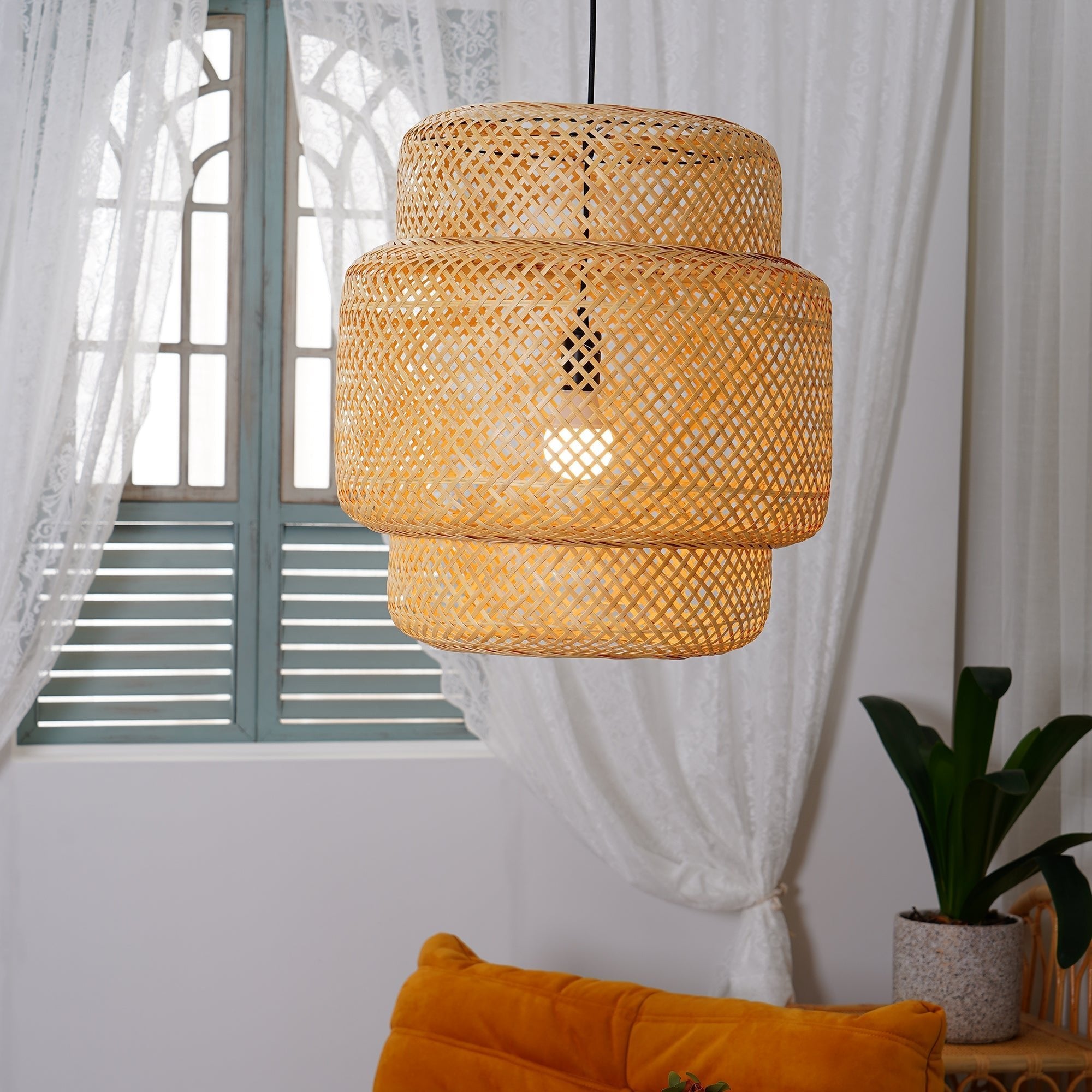 Bamboo Pendant Lamp - Lumpaz