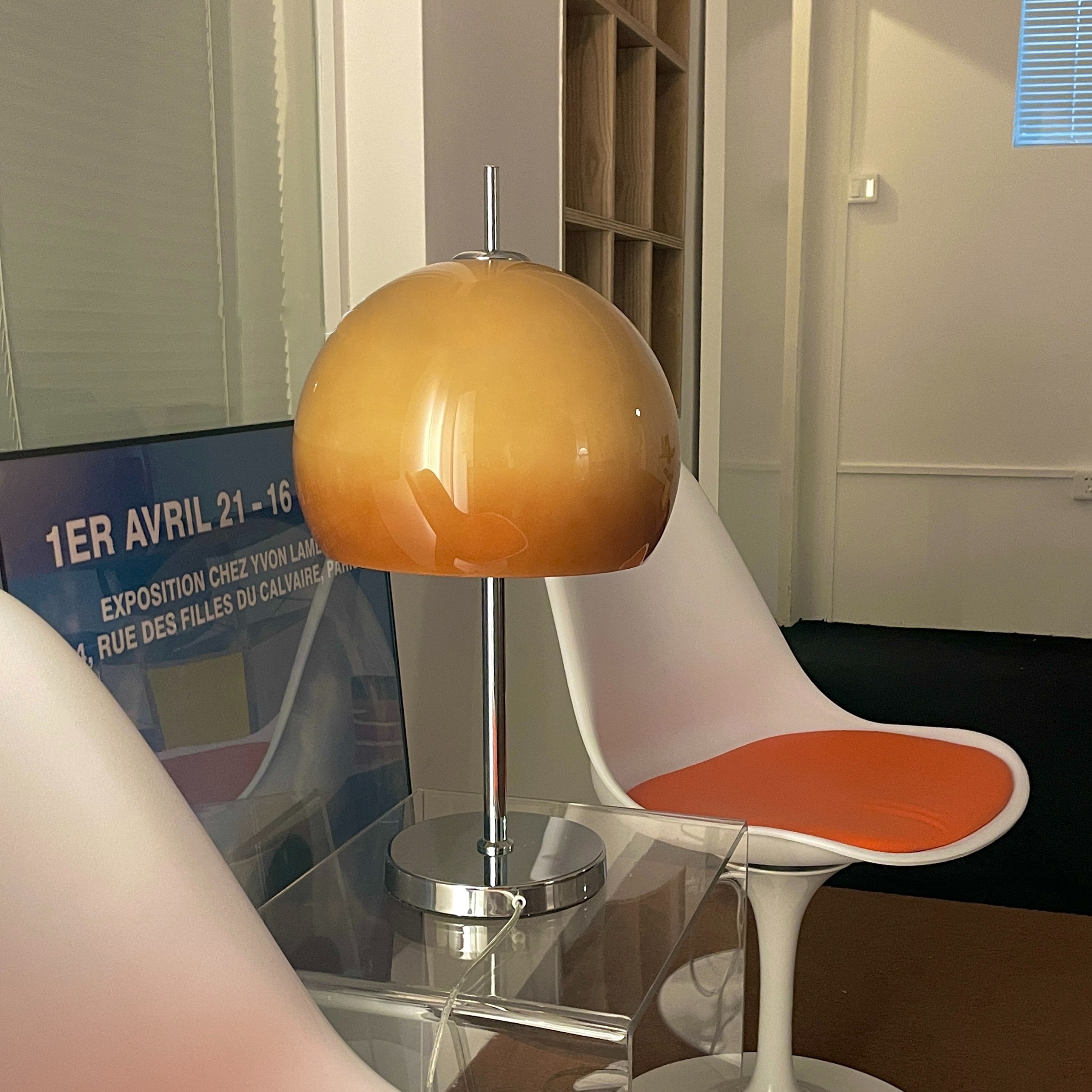 Mushroom Brown Table Lamp - Lumpaz