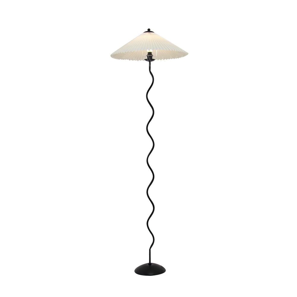 Wiggly Pleated Floor Lamp - Lumpaz