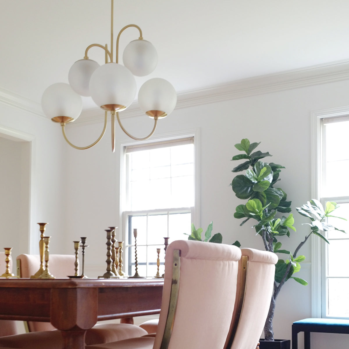 Gooseneck Chandeliers - Lumpaz