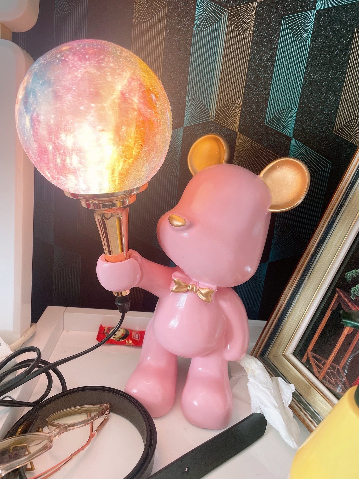 Creative Bear Planet Table Lamp - Lumpaz