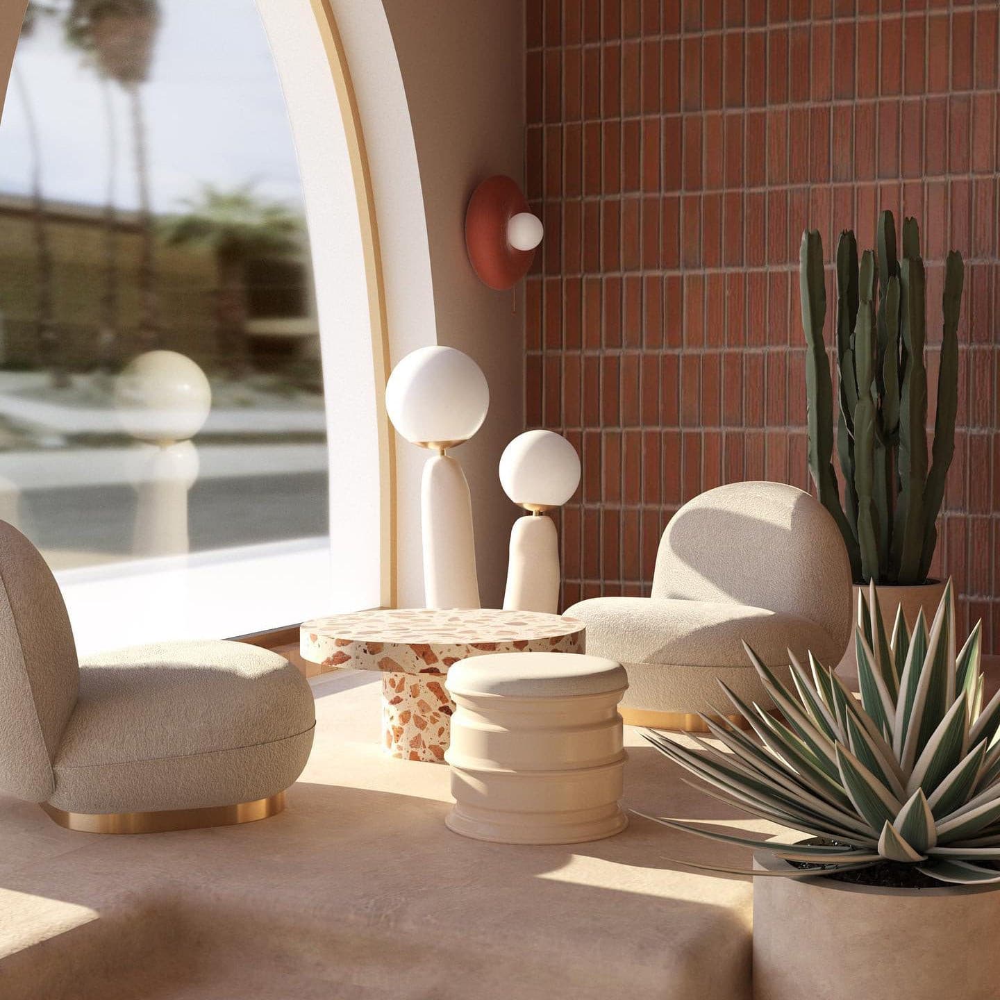 Oo Ceramics Table Light - Lumpaz