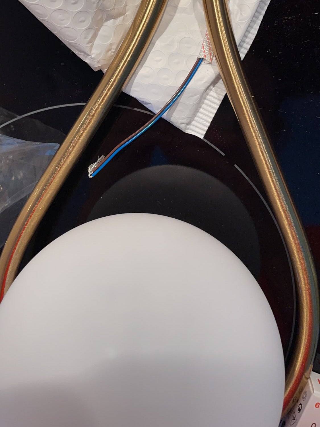 Brass Vanity Wall Lamp - Lumpaz