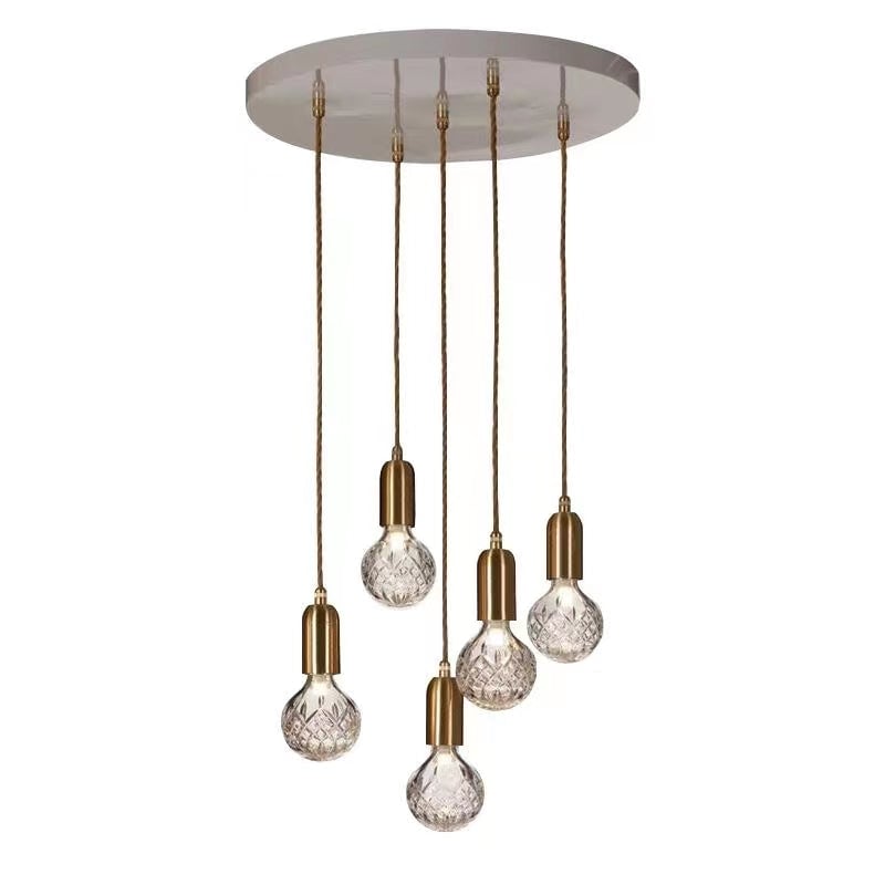 Crystal Bulb Pendant Light - Lumpaz