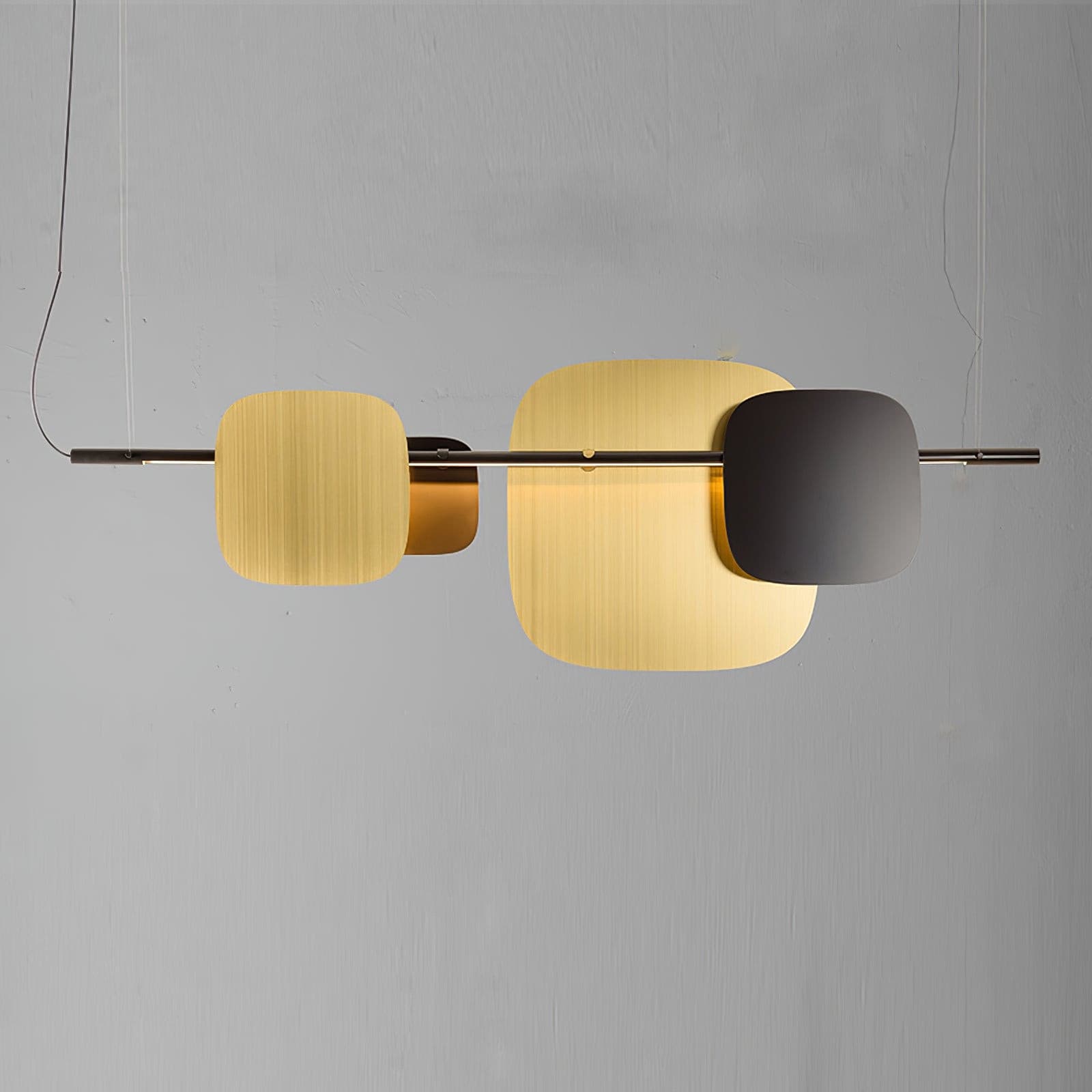 Rounded square Chandelier - Lumpaz