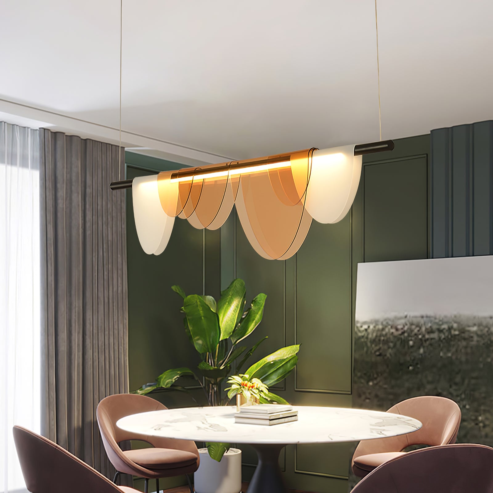 Dawn Linear Pendant Lamp - Lumpaz