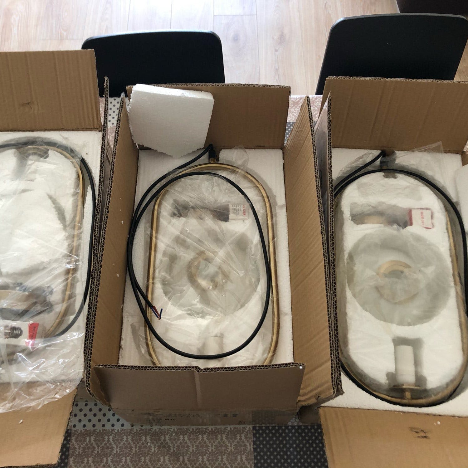 Mila Brass Pendant Lamp - Lumpaz