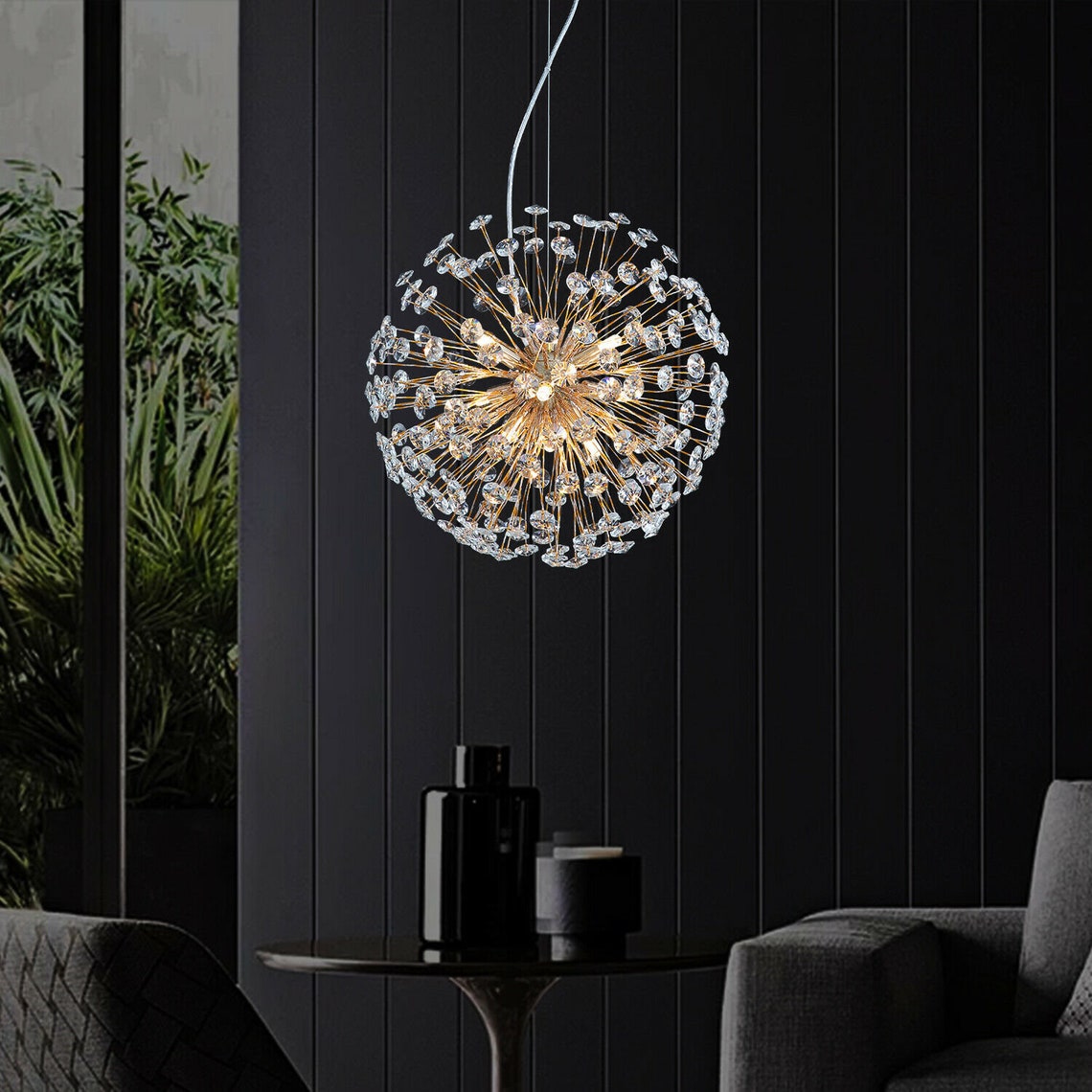 Crystal Dandelion Chandelier - Lumpaz