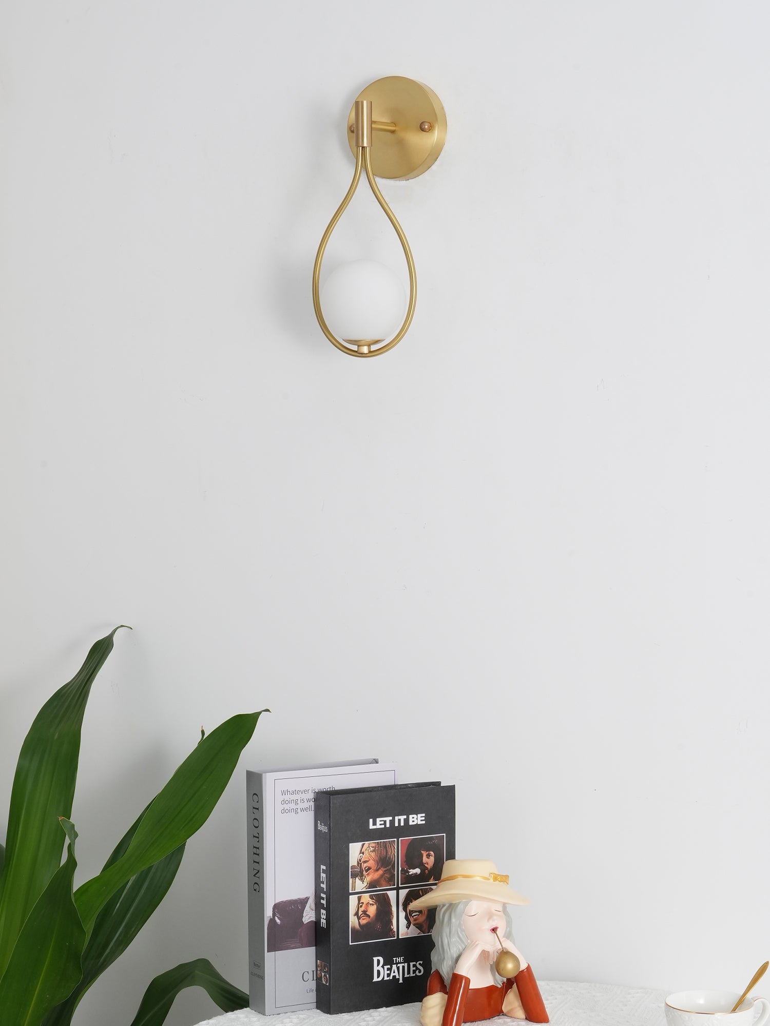 Brass Vanity Wall Lamp - Lumpaz