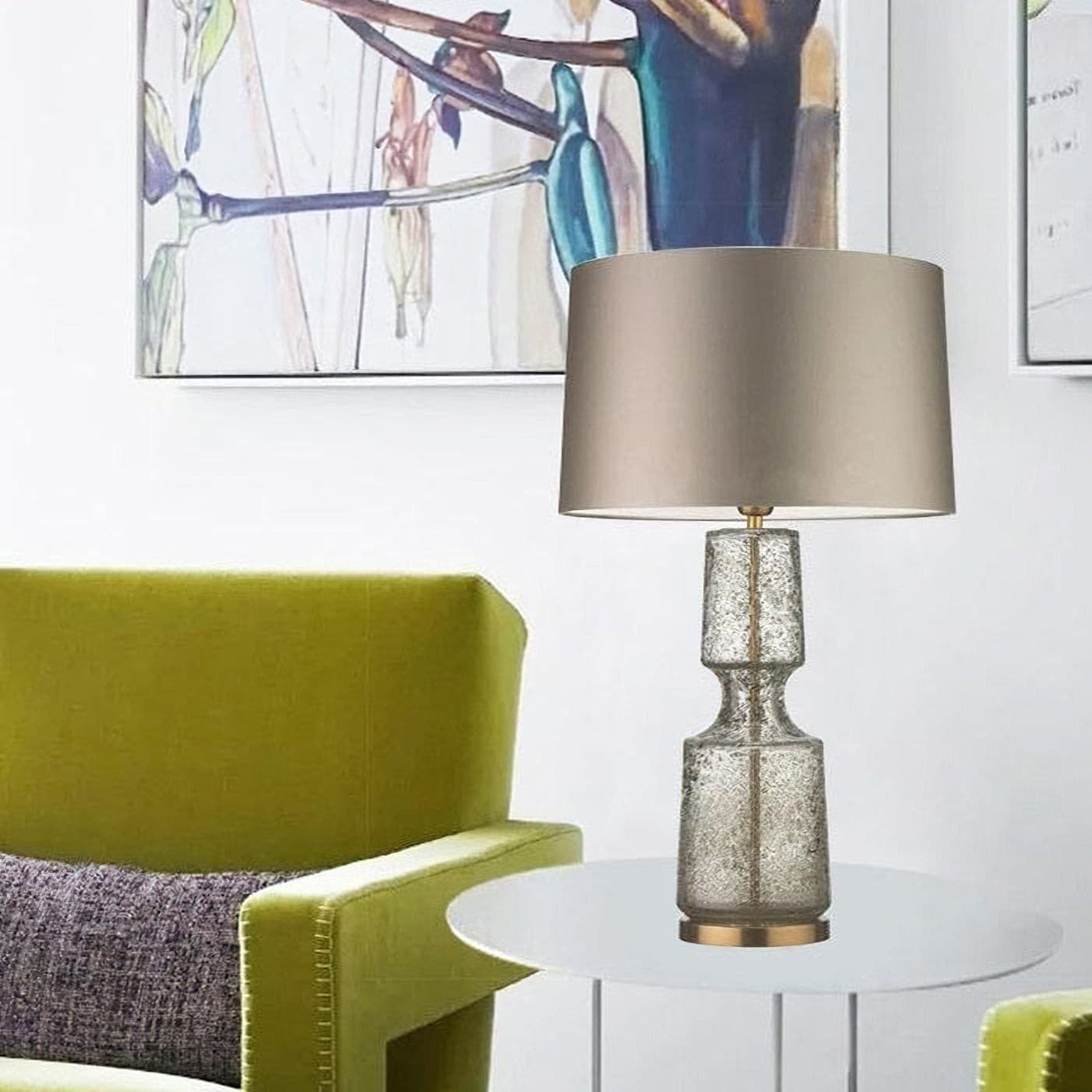 Antero Teal Table Lamp - Lumpaz