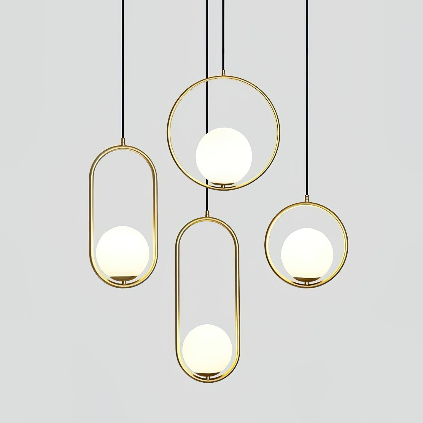 Mila Brass Pendant Lamp - Lumpaz