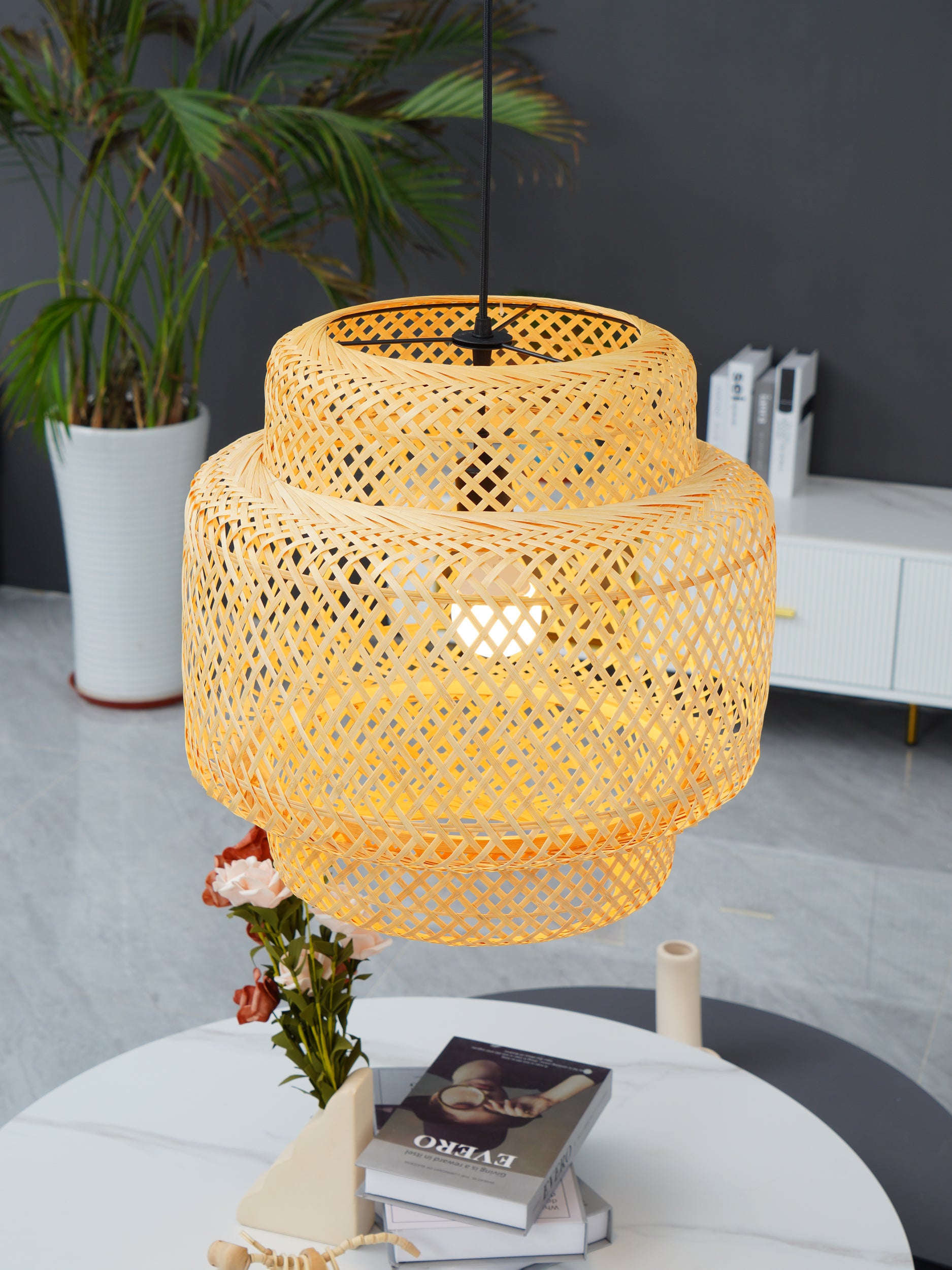 Bamboo Pendant Lamp - Lumpaz