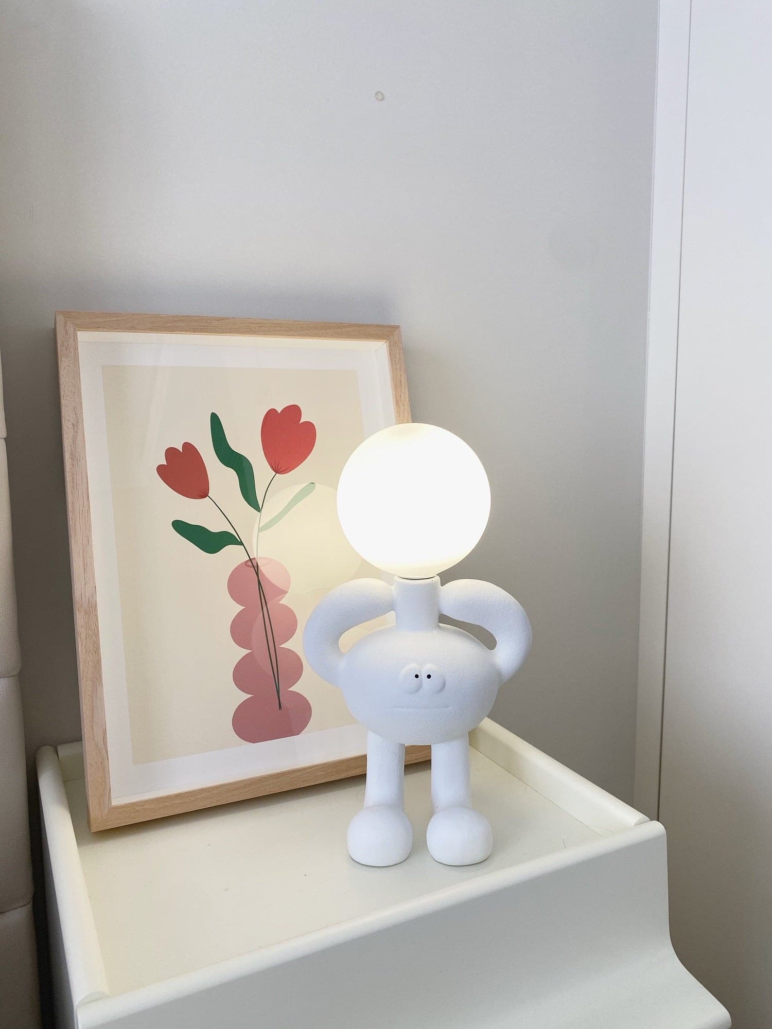Resin Robot Table Lamp - Lumpaz