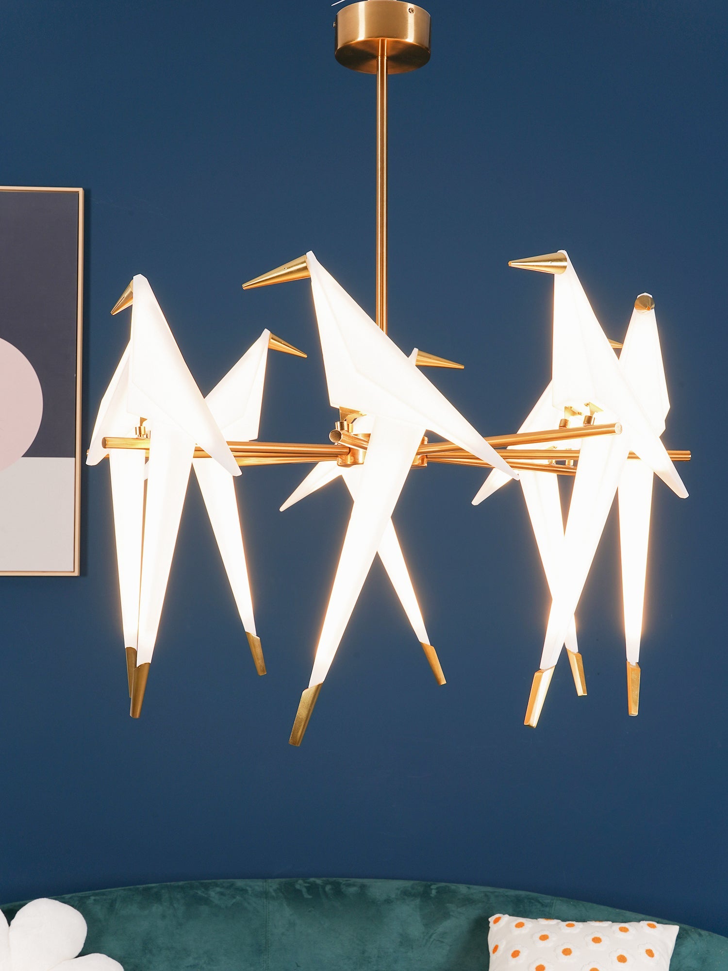 Perching Bird Chandelier - Lumpaz