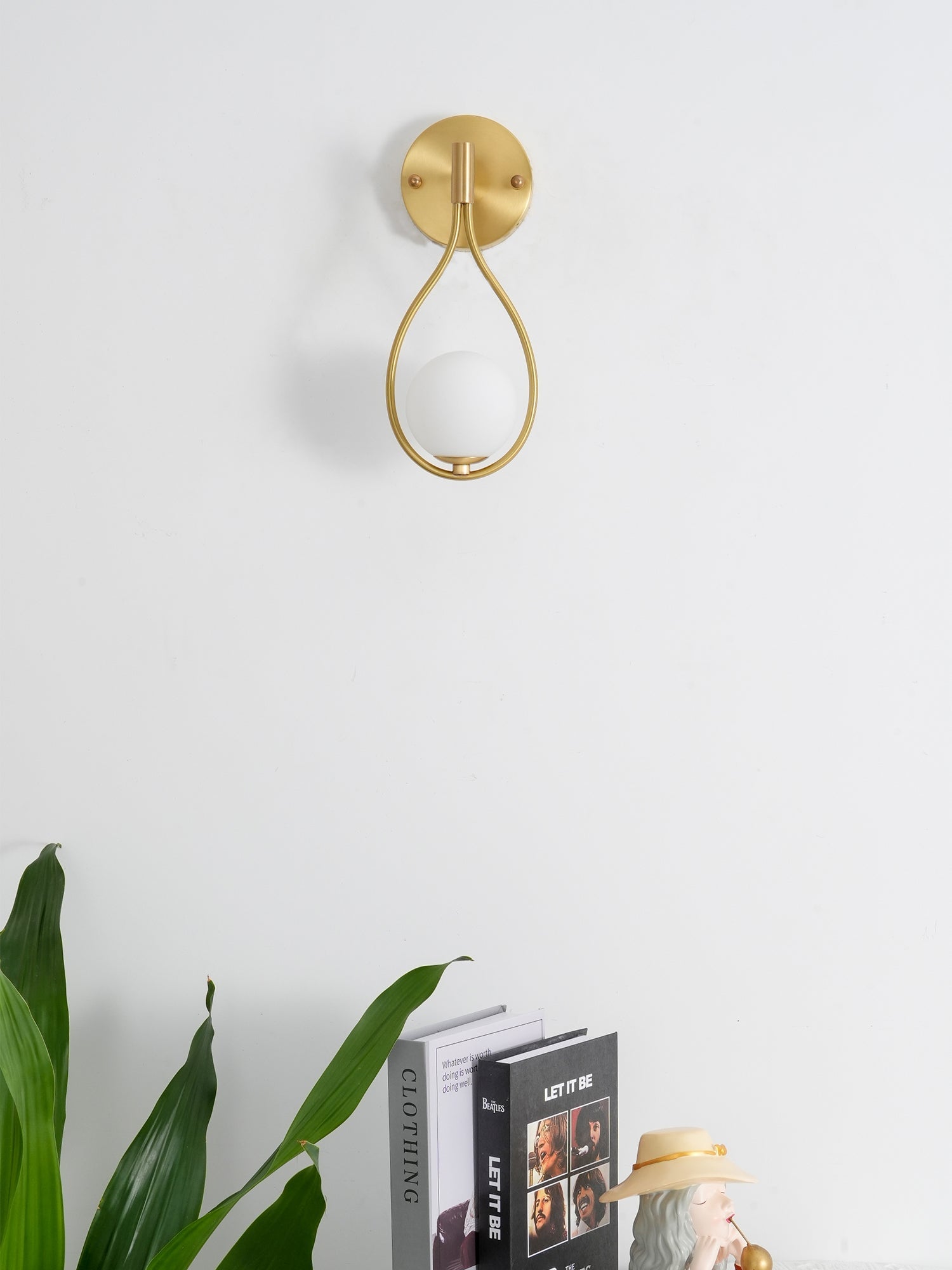 Brass Vanity Wall Lamp - Lumpaz