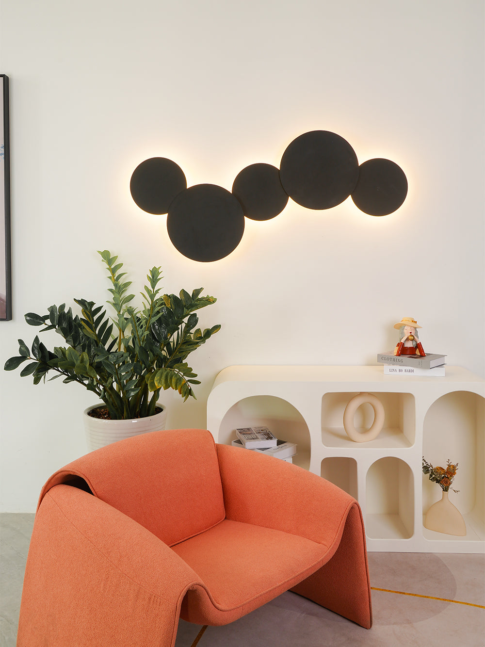 Art Fluorescent Wall Lamp - Lumpaz