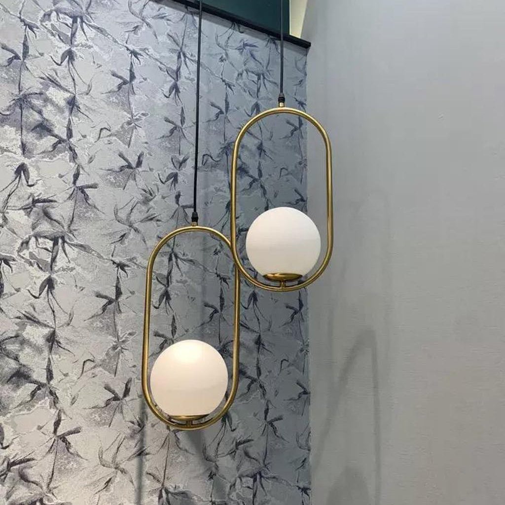 Mila Brass Pendant Lamp - Lumpaz