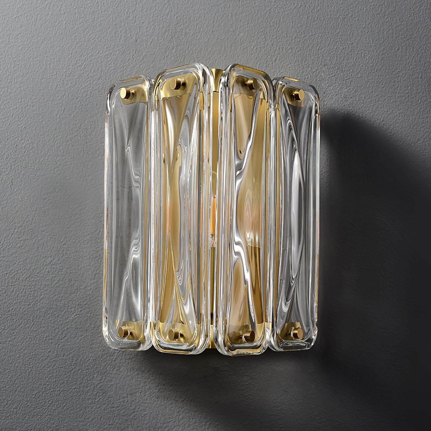 Triangular Glass Wall Light - Lumpaz